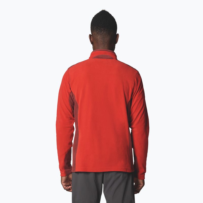 Columbia Herren Klamath Range Full Zip Fleece-Sweatshirt Segel rot / Gewürz 3