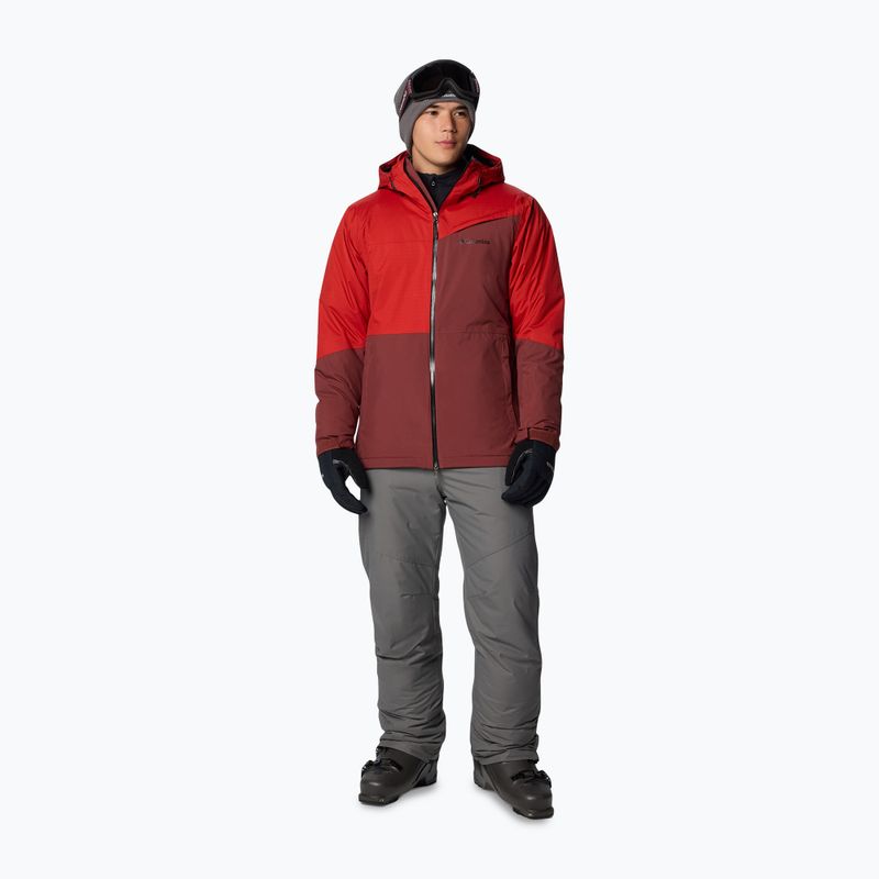 Skijacke Herren Columbia Iceberg Point II spice/sail red 2