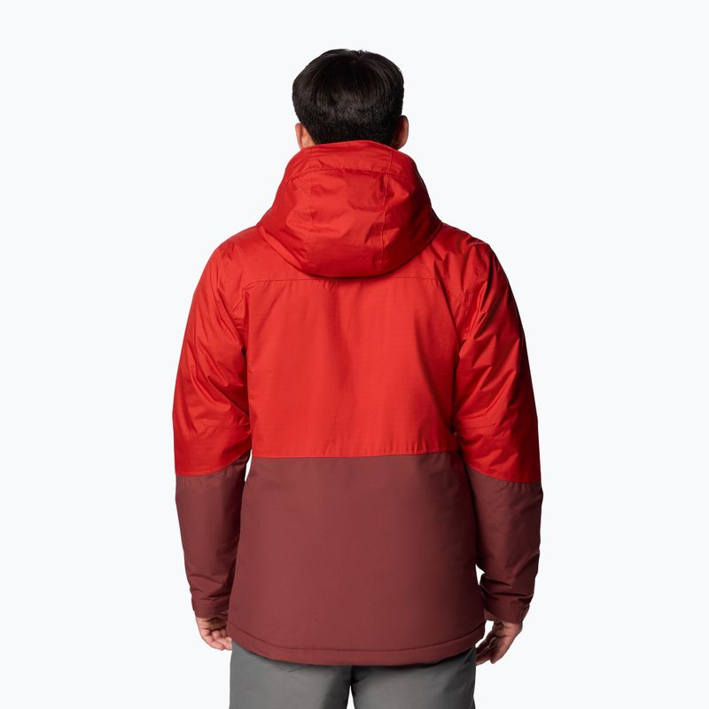 Skijacke Herren Columbia Iceberg Point II spice/sail red 3