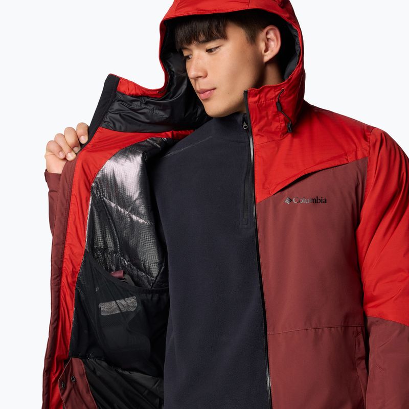 Skijacke Herren Columbia Iceberg Point II spice/sail red 10