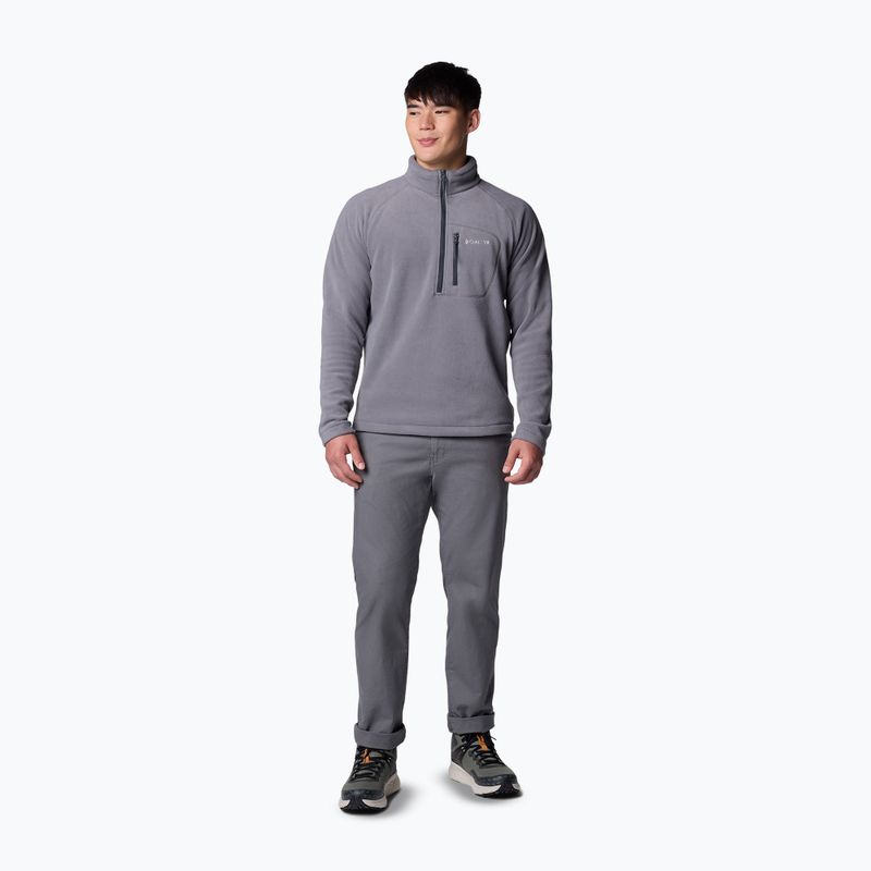 Herren-Sweatshirt Columbia Fast Trek III city grey/shark 2