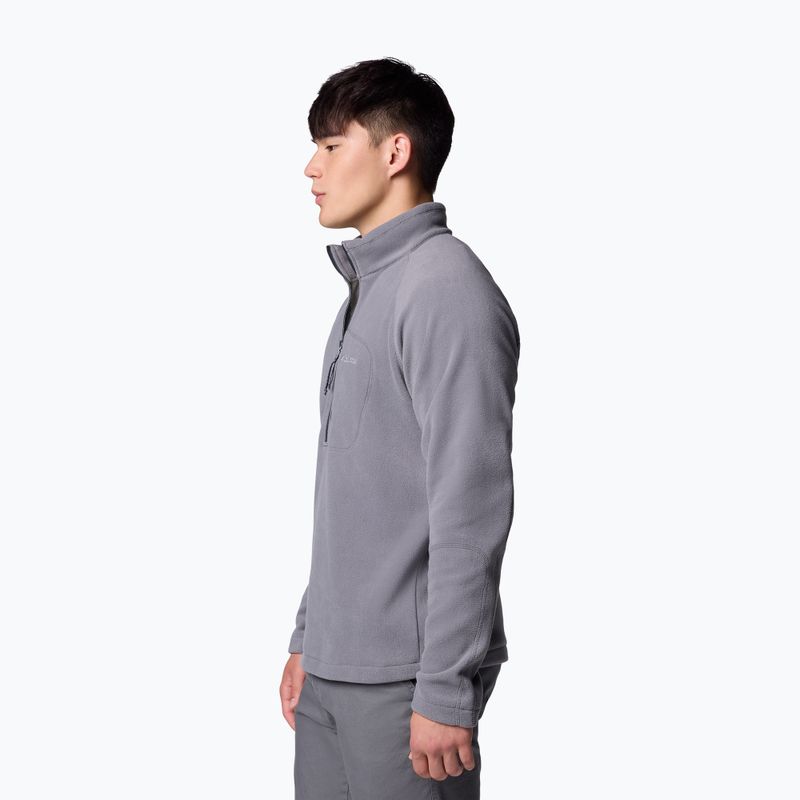 Herren-Sweatshirt Columbia Fast Trek III city grey/shark 4