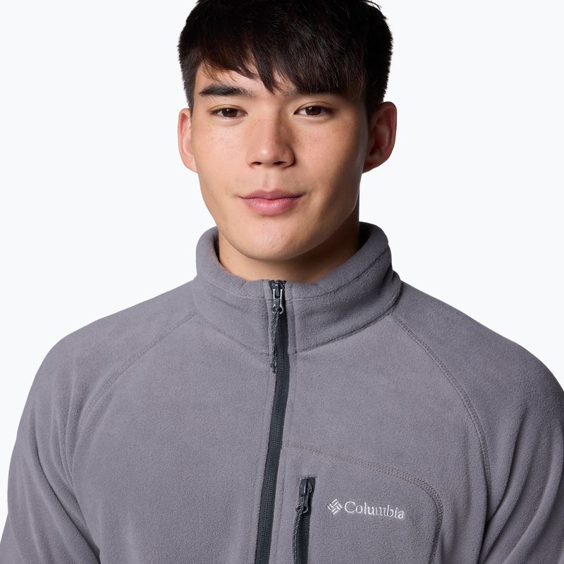 Herren-Sweatshirt Columbia Fast Trek III city grey/shark 5