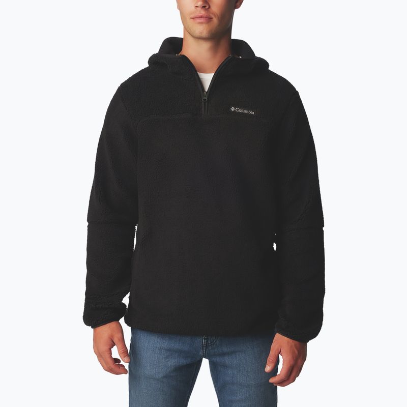 Columbia Rugged Ridge III Sherpa Herren Sweatshirt schwarz