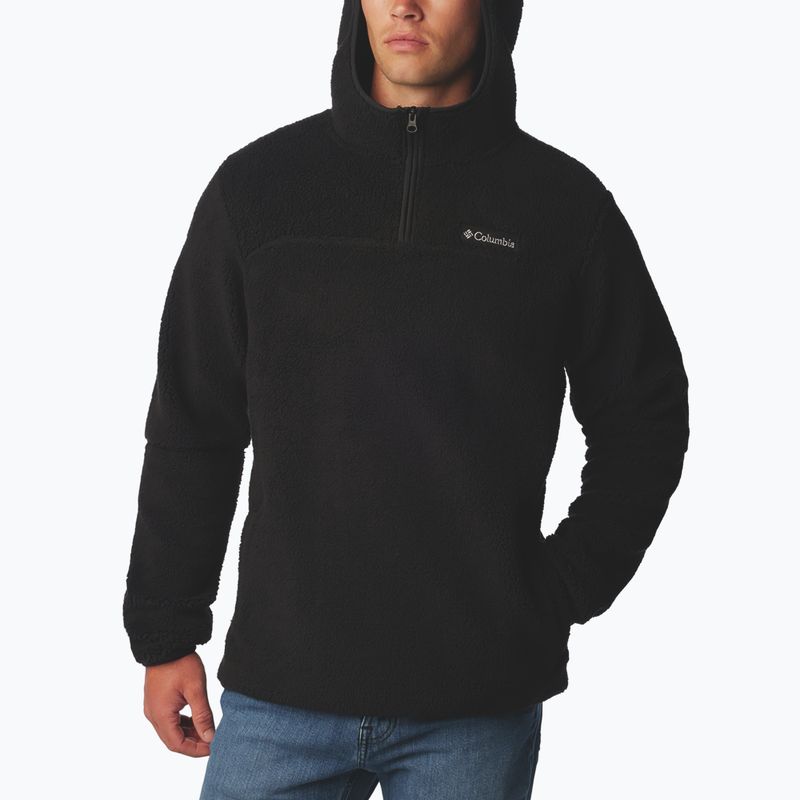 Columbia Rugged Ridge III Sherpa Herren Sweatshirt schwarz 3