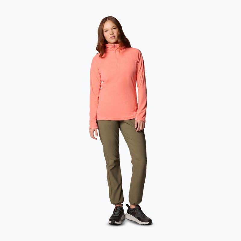 Columbia Glacial IV 1/2 Zip alpenglühen Frauen Fleece-Sweatshirt 2