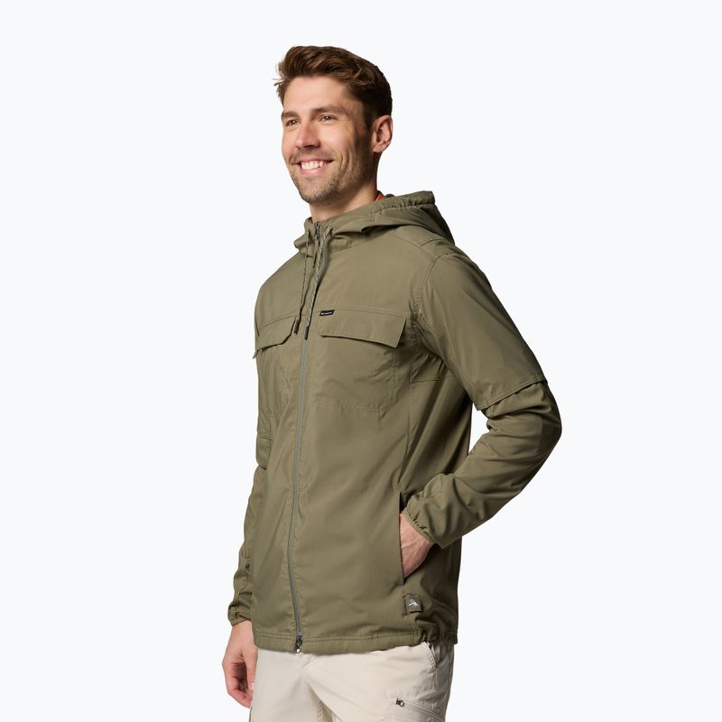 Trekking Hoodie Sweatshirt Herren Columbia Skien Valley Hooded stone green 4