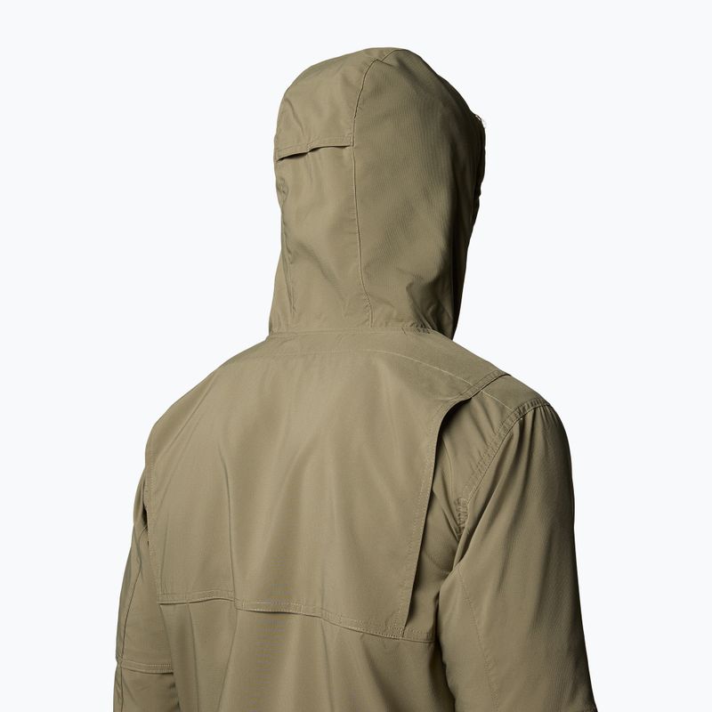 Trekking Hoodie Sweatshirt Herren Columbia Skien Valley Hooded stone green 7