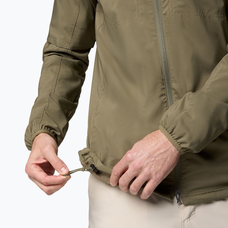 Trekking Hoodie Sweatshirt Herren Columbia Skien Valley Hooded stone green 9
