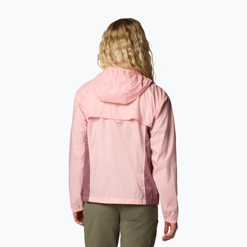 Windjacke Damen Columbia Crested Canyon Windbreaker pink sand/fig 2