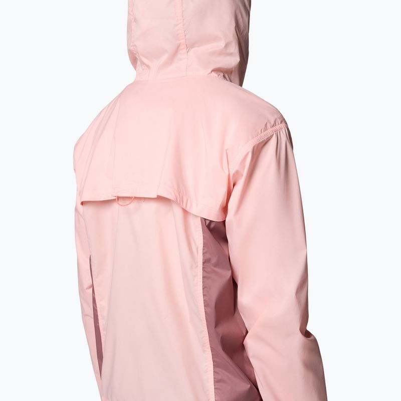 Windjacke Damen Columbia Crested Canyon Windbreaker pink sand/fig 6