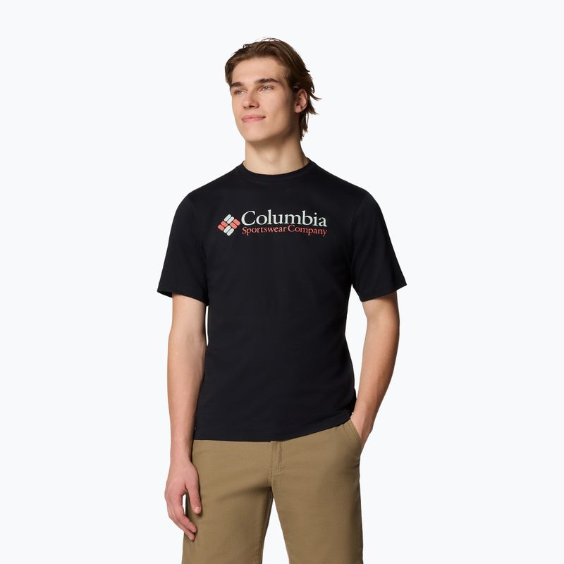 Columbia CSC Basic Logo schwarz/csc Retro-Logo Herren-T-Shirt 4