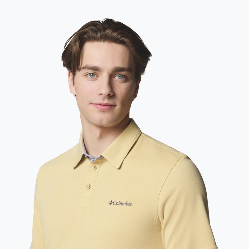 Herren T-Shirt Columbia Nelson Point Polo sand dune 5