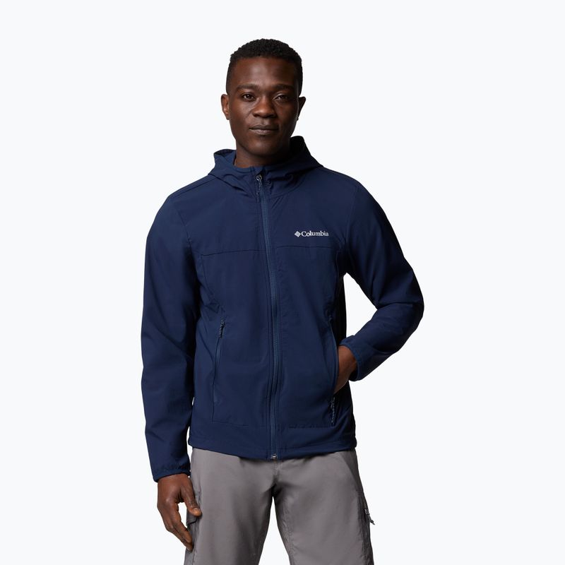 Herren-Softshelljacke Columbia Heather Canyon collegiate navy