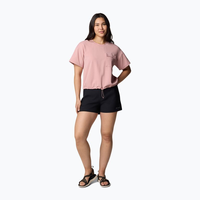 Shirt Damen Columbia Granite Point Knit eraser pink 2