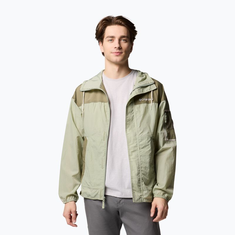 Herren-Windjacke Columbia Challenger II Windbreaker safari/stone green 4