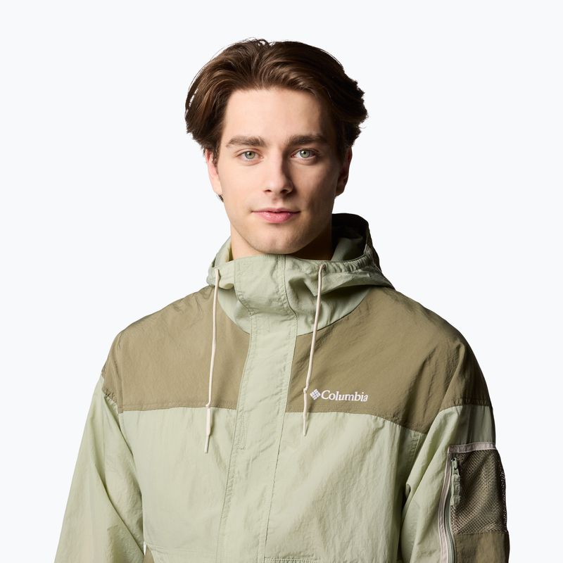 Herren-Windjacke Columbia Challenger II Windbreaker safari/stone green 5