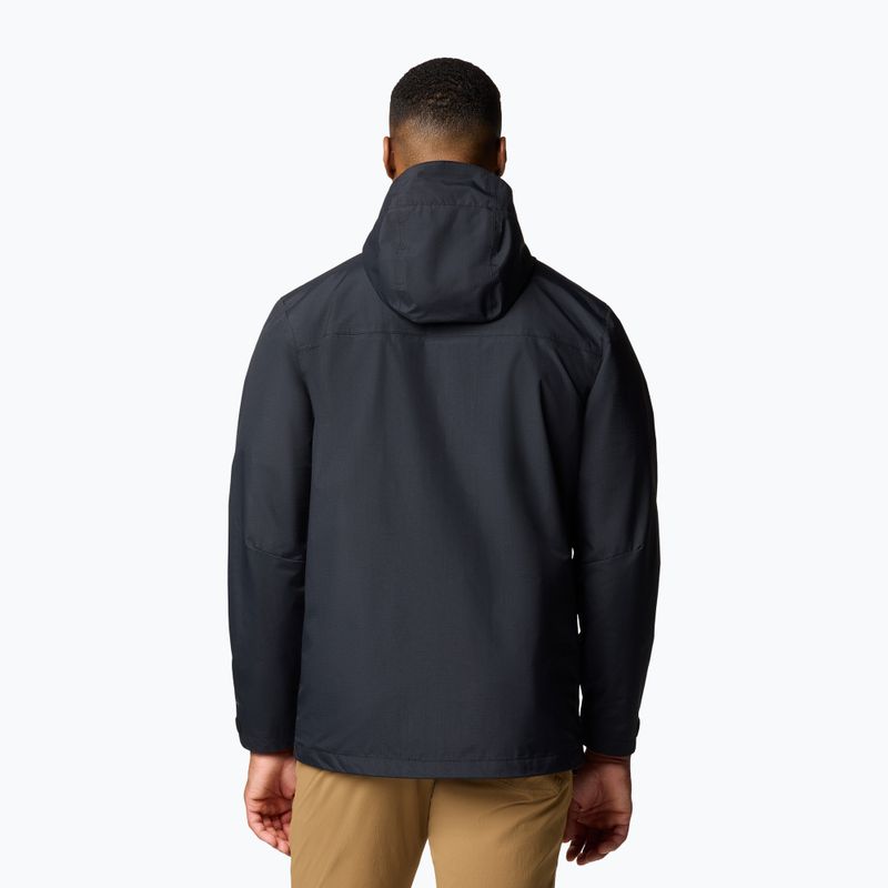 Herren-Regenjacke Columbia Landroamer II schwarz 3