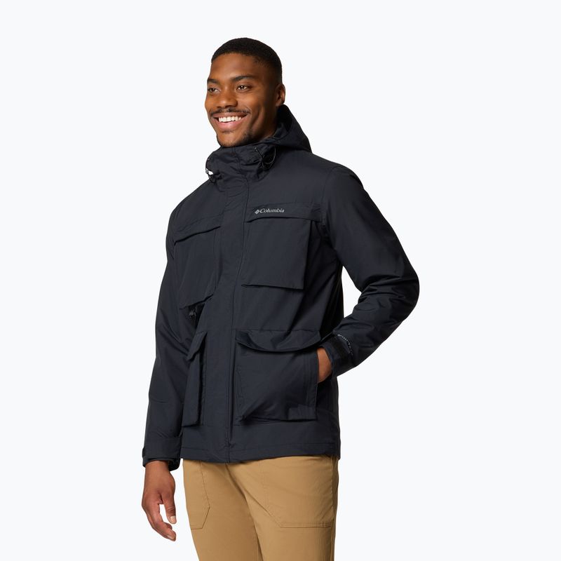 Herren-Regenjacke Columbia Landroamer II schwarz 4