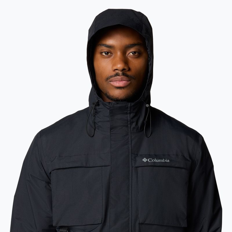 Herren-Regenjacke Columbia Landroamer II schwarz 5
