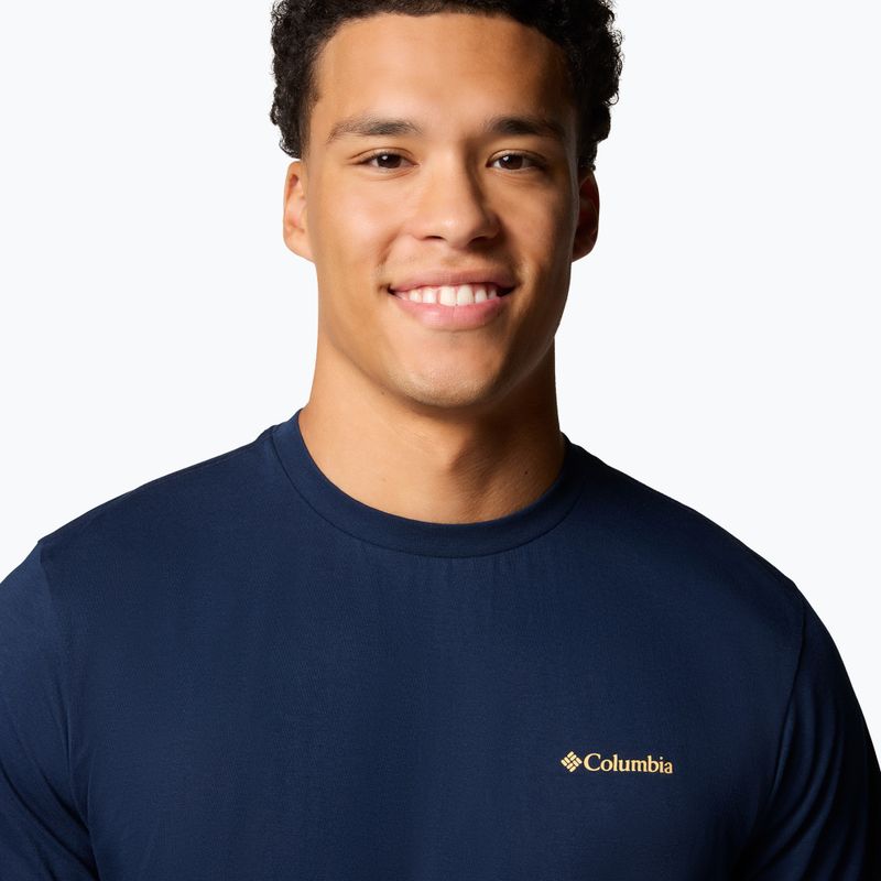 Shirt Herren Columbia Kettle River Back Graphic Tee collegiate navy 4