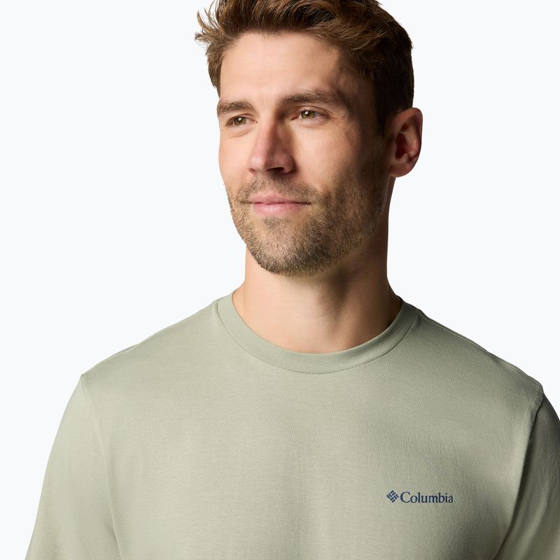 Shirt Herren Columbia Kettle River Back Graphic Tee safari/trailgu 5
