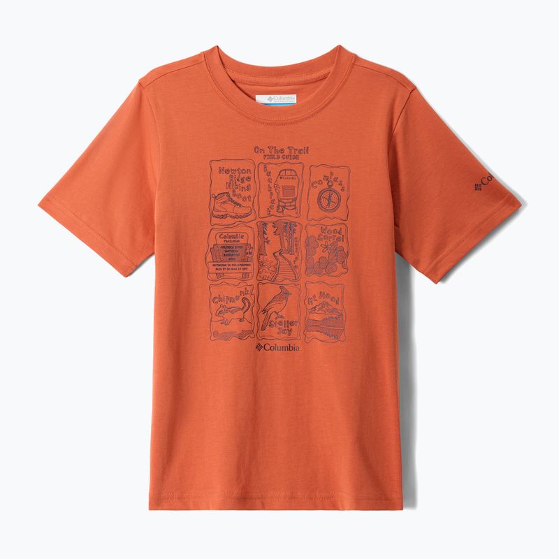 Shirt Kinder Columbia Valley Creek Graphic tuscan/hike guide