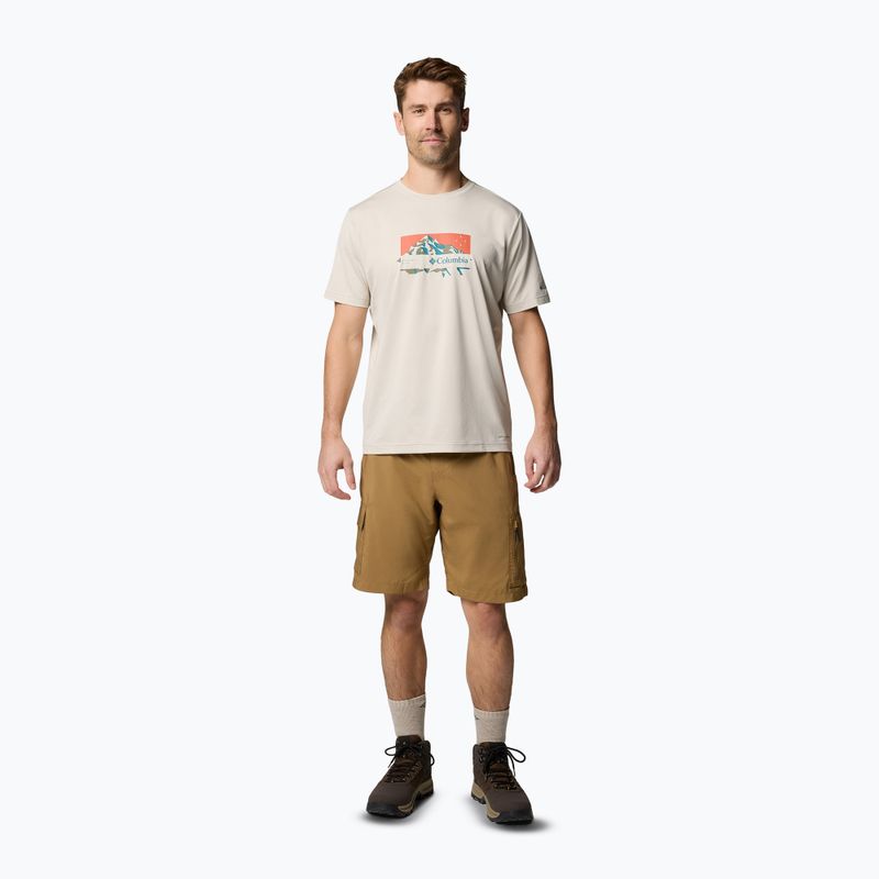 Shirt Herren Columbia Ice Lake II SS Tee dark stone/peak direction 2
