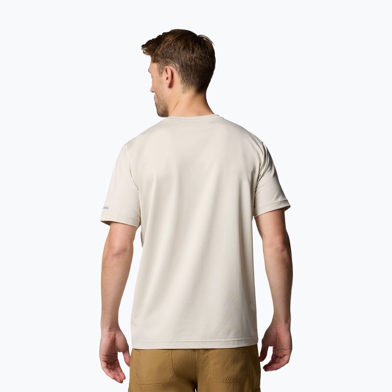 Shirt Herren Columbia Ice Lake II SS Tee dark stone/peak direction 3