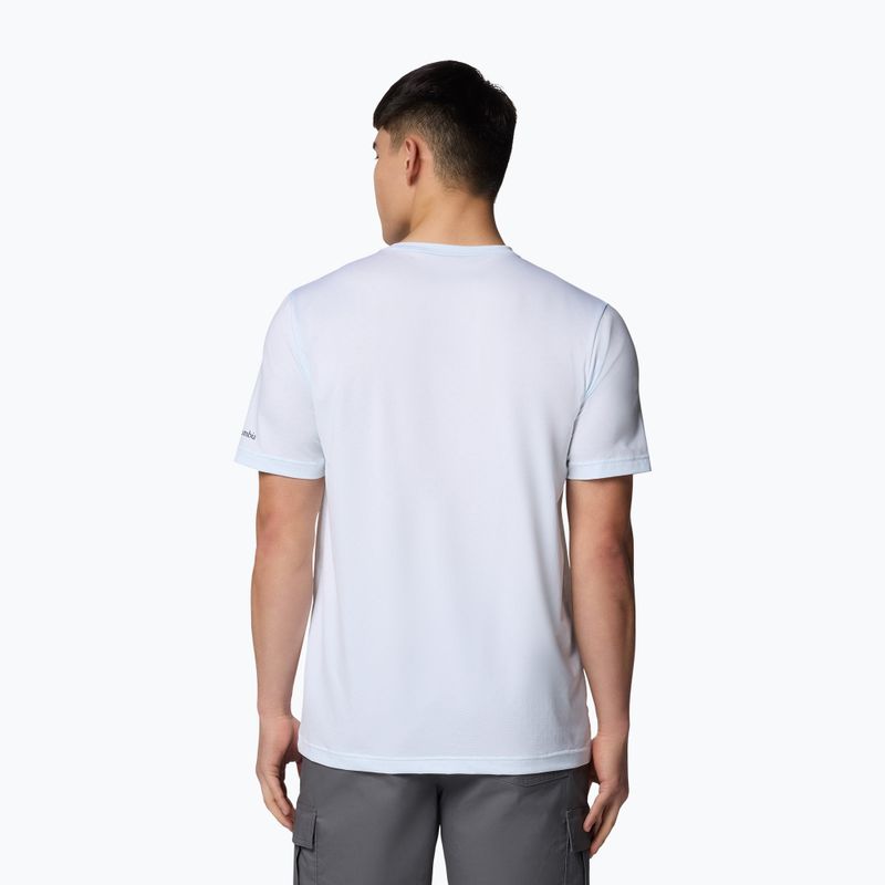 Shirt Herren Columbia Ice Lake II SS Tee white/peak direction 2