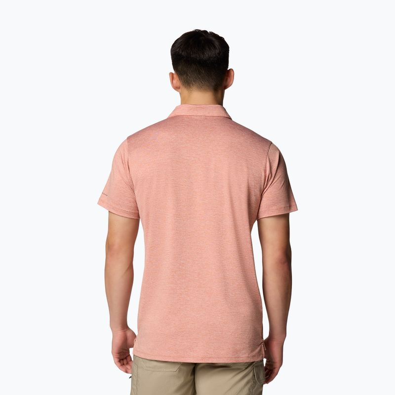 Shirt Herren Columbia Tech Trail Utility Polo tuscan heather 3