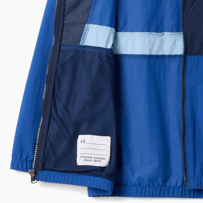 Windjacke Kinder Columbia Spire Valley Windbreaker mountain blue/collegiate navy/ripple blue 3