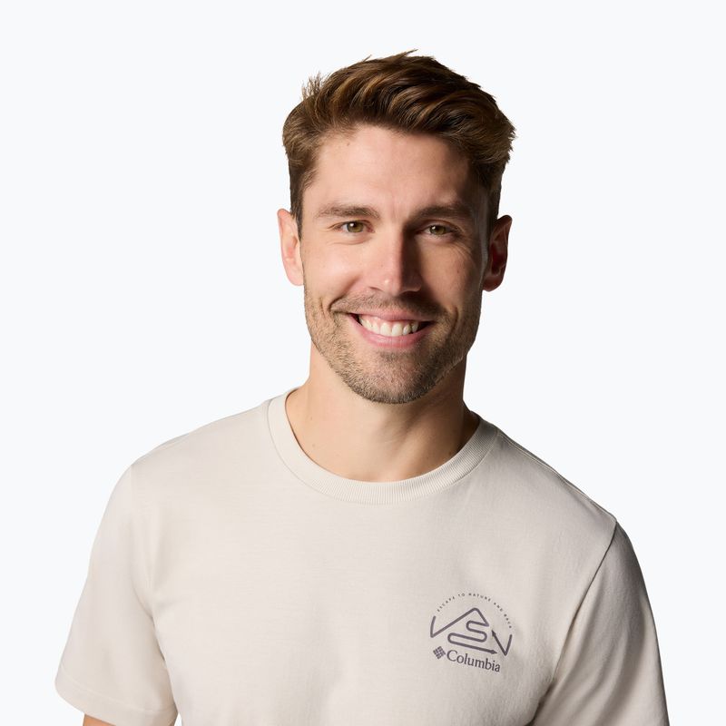 Shirt Herren Columbia Tunnel Valley Graphic Tee dark stone/naturally inclined 5