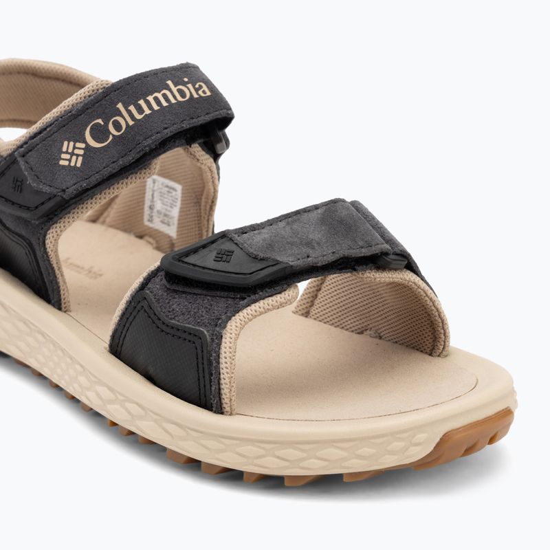 Sandalen Herren Columbia Konos Hiker 2-Strap shark/ancient fossil 7