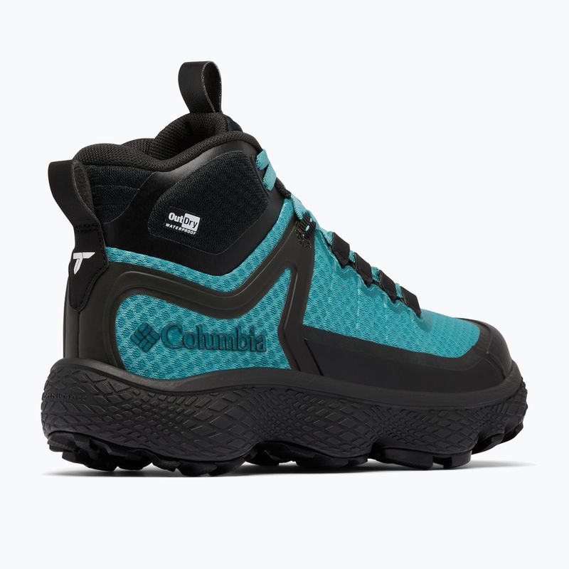 Wanderschuhe Damen Columbia Escape Thrive Titanum Mid Outdry teal/black 13