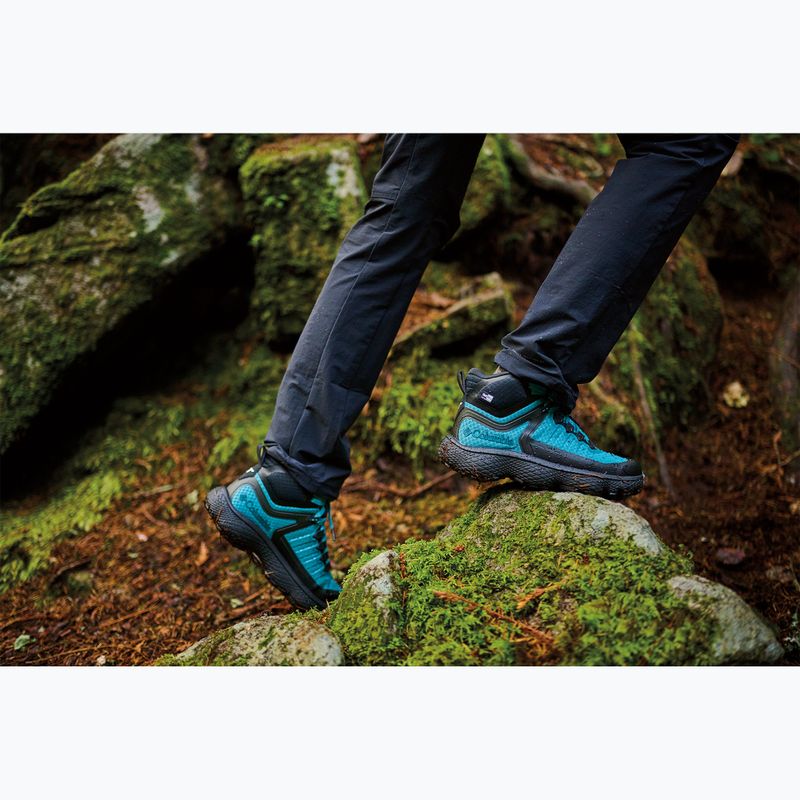 Wanderschuhe Damen Columbia Escape Thrive Titanum Mid Outdry teal/black 17