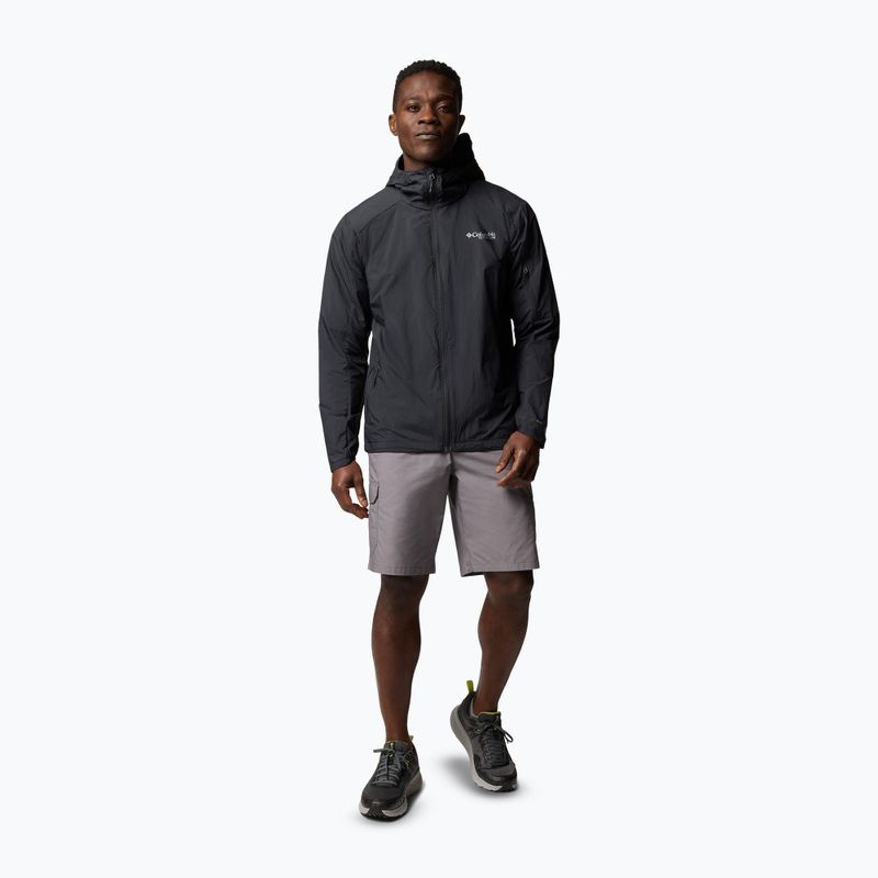 Windjacke Herren Columbia Loop Trail II Windbreaker black 2
