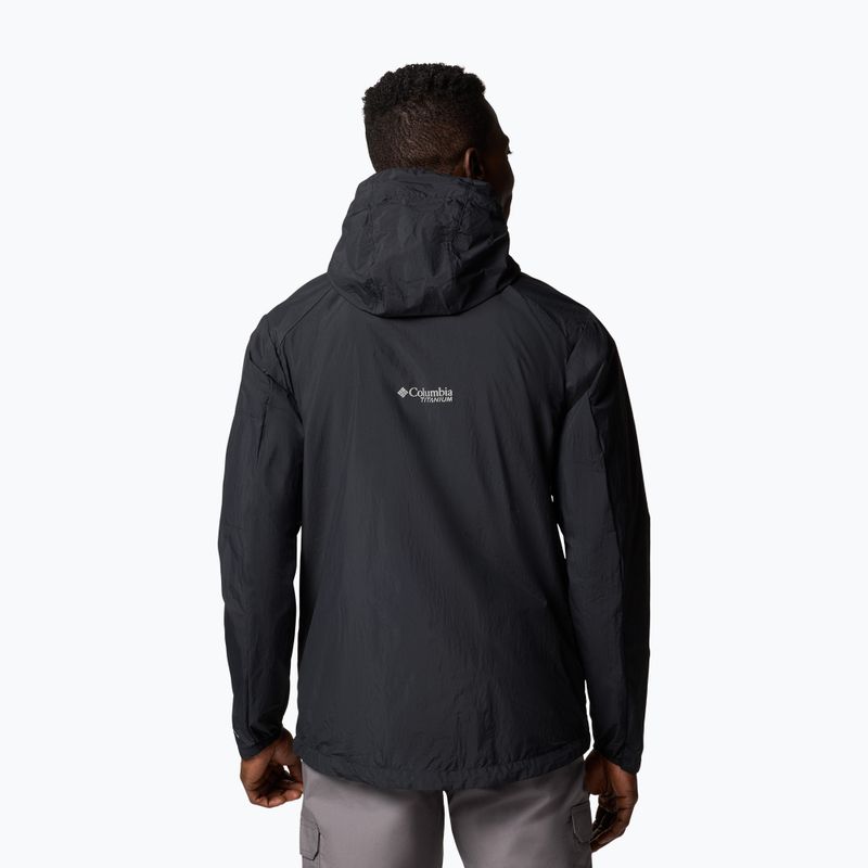 Windjacke Herren Columbia Loop Trail II Windbreaker black 3