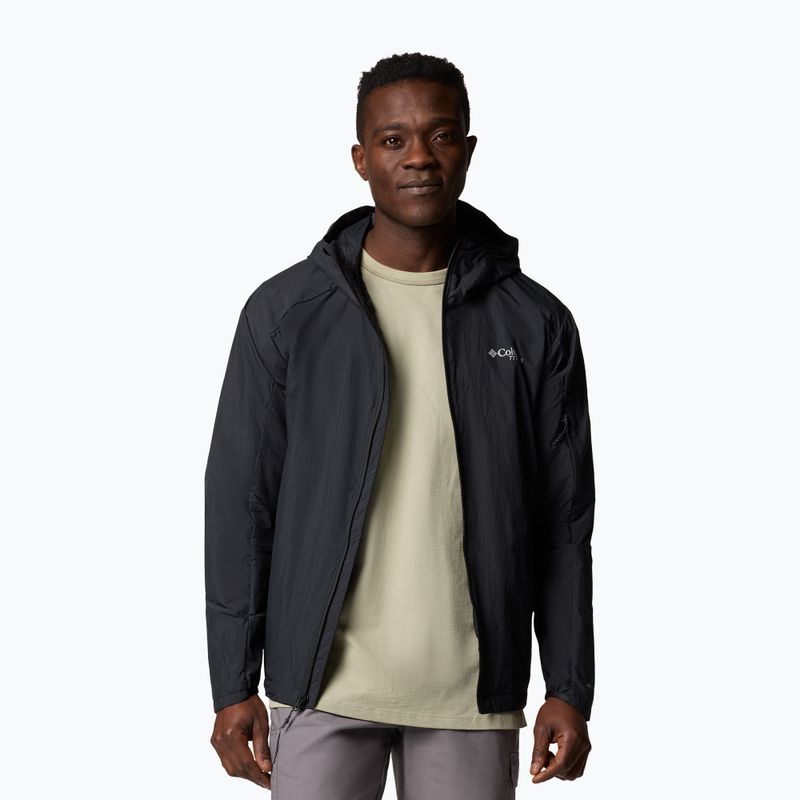Windjacke Herren Columbia Loop Trail II Windbreaker black 5