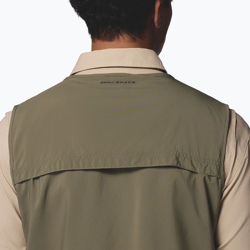 Herren-Trekking-Weste Columbia Silver Ridge Utility stone green 7