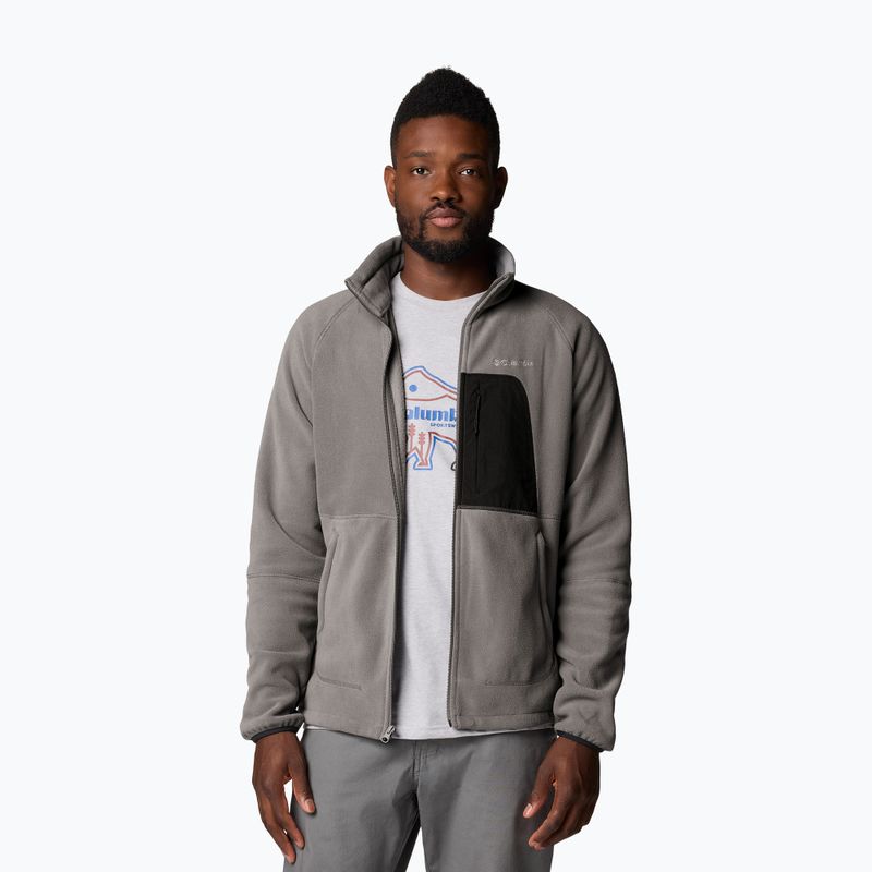 Fleece Sweatshirt Herren Columbia Rapid Expedition II Full Zip Fleece city grey/shark 5