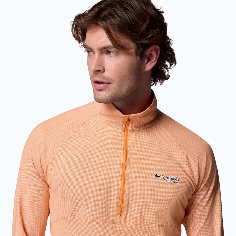 Hoodie Sweatshirt Herren Columbia EU Summit Valley Half Zip koi 4
