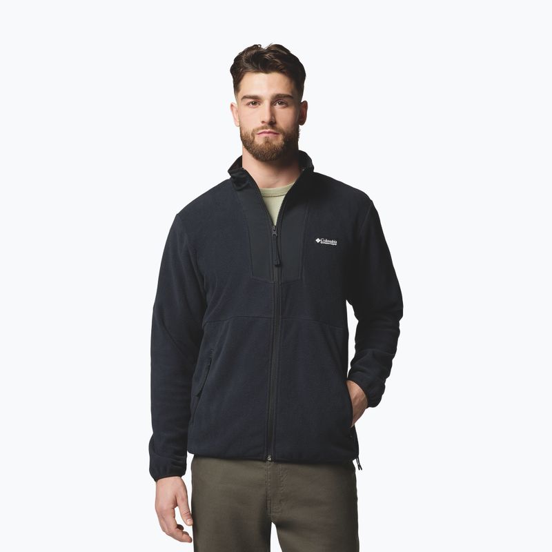 Herren-Fleecejacke Columbia Sequoia Grove FZ Fleece black