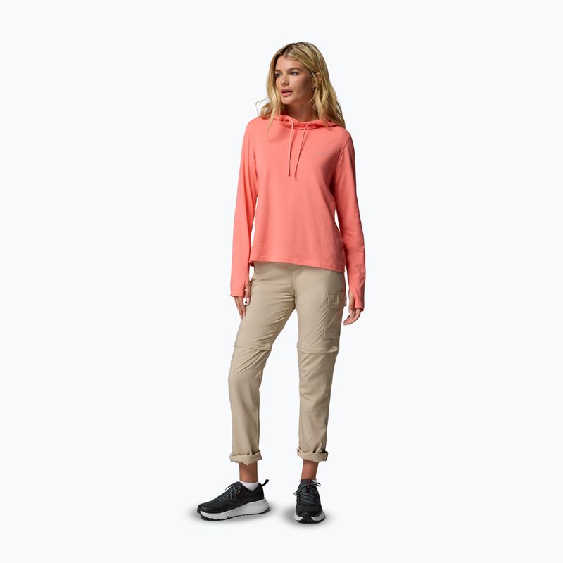 Hoodie Sweatshirt Damen Columbia Sun Trek Hoodie alpenglow 2
