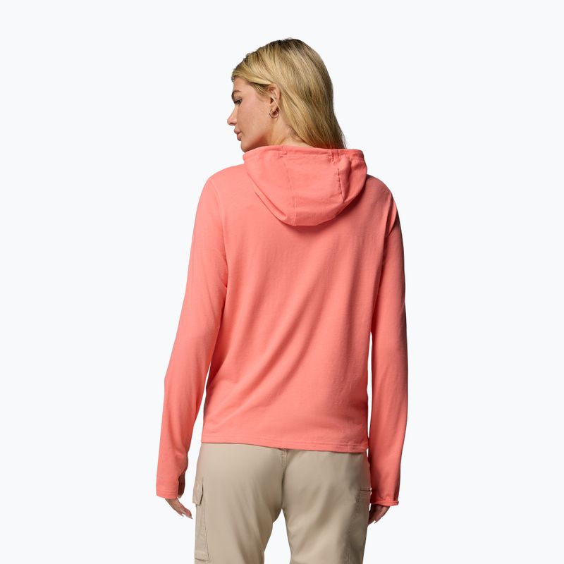 Hoodie Sweatshirt Damen Columbia Sun Trek Hoodie alpenglow 3