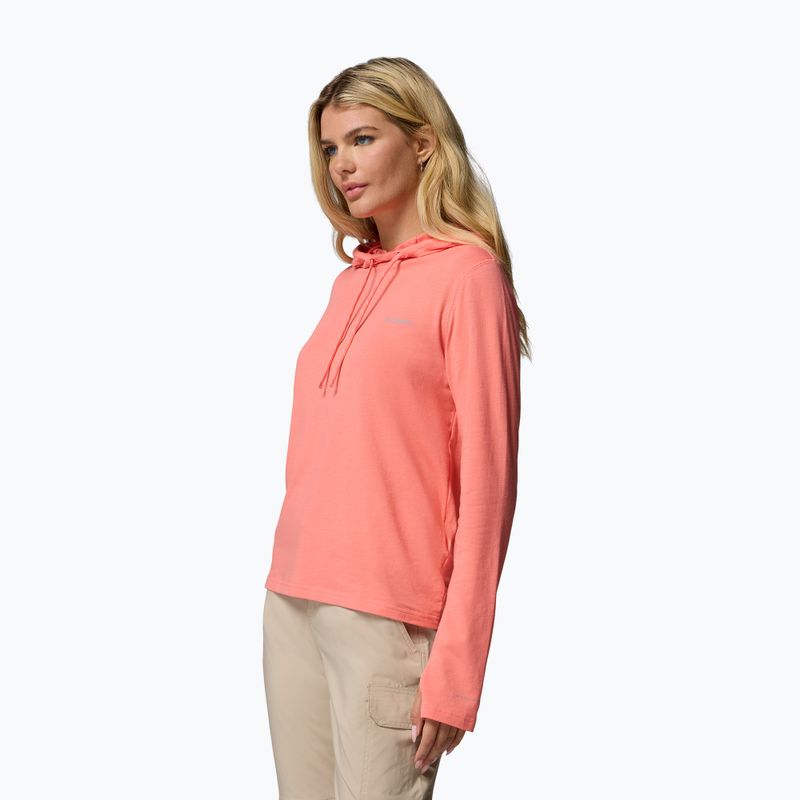 Hoodie Sweatshirt Damen Columbia Sun Trek Hoodie alpenglow 4
