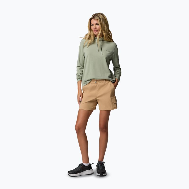 Hoodie Sweatshirt Damen Columbia Sun Trek Hoodie safari 2