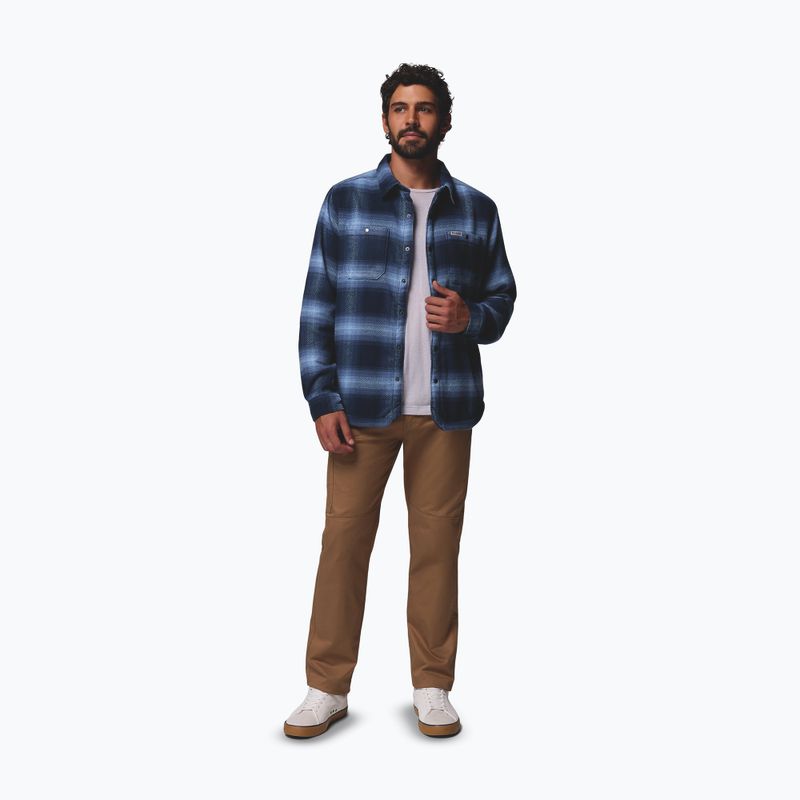 Herrenhemd Columbia Windward II collegiate navy blurred ombre 2