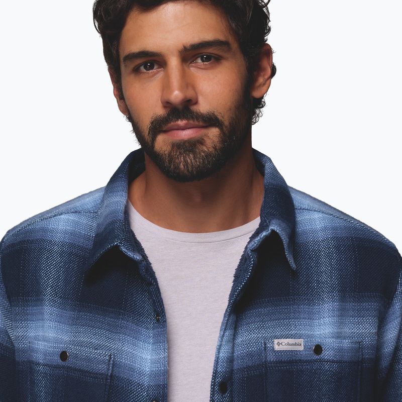 Herrenhemd Columbia Windward II collegiate navy blurred ombre 6