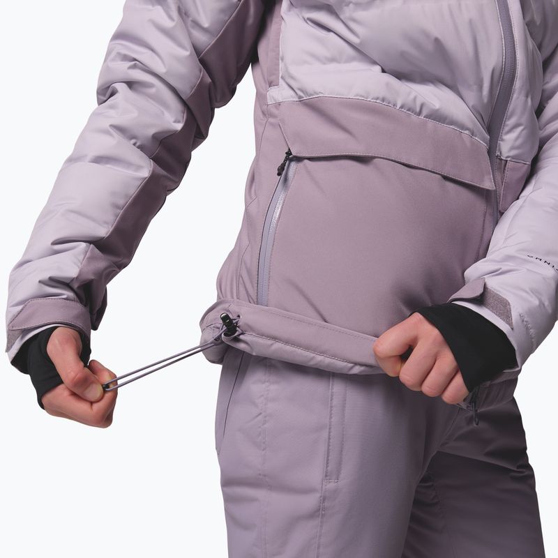Damen-Skijacke Columbia Glacier Ridge Down shale purple/lavender pearl 10